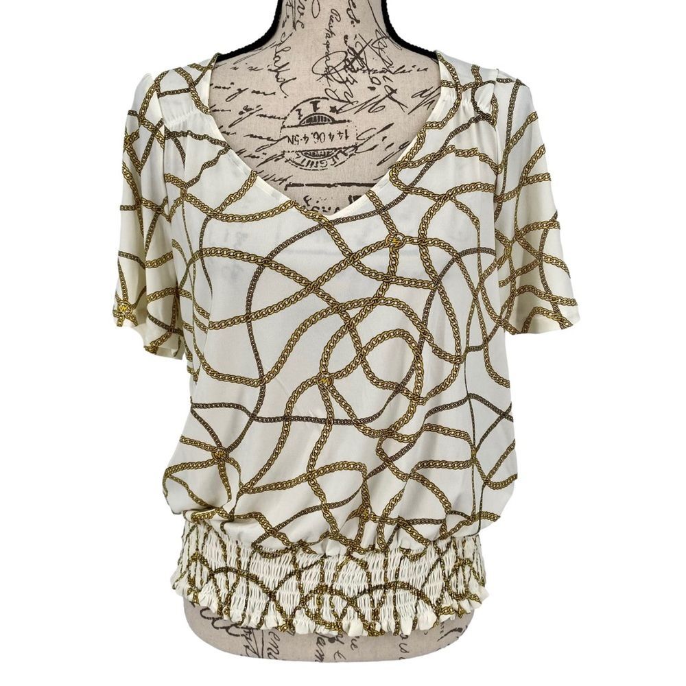 Michael Kors Chain Link Top New